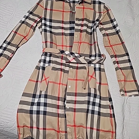 ワンピース Burberry Long Dress m_620c527288cce3b48ca6a2a5.jpg